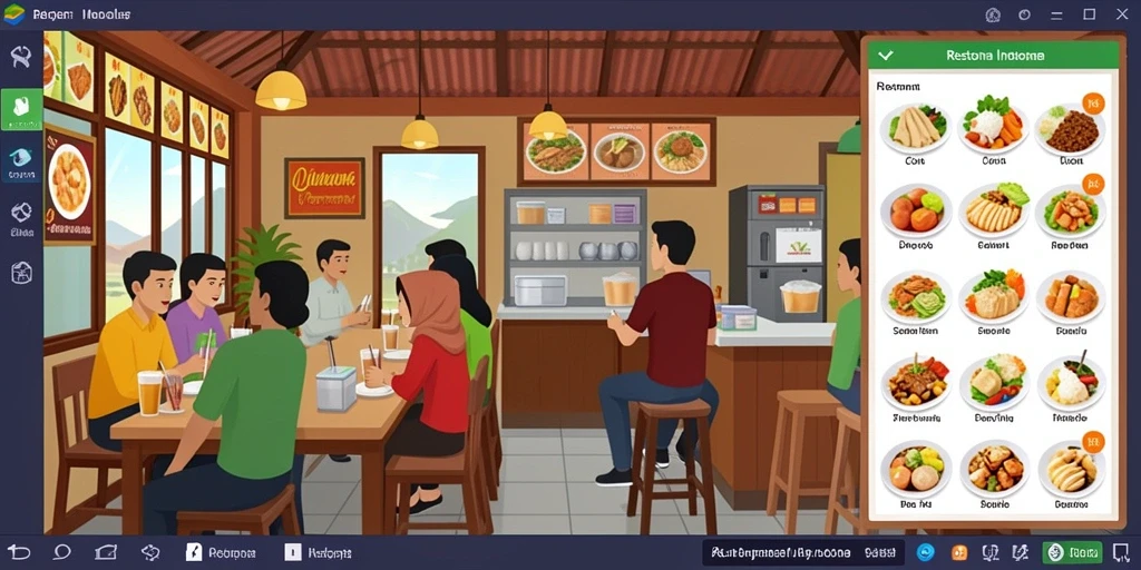 Tampilan utama ARIESTOGEL yang menarik dan user-friendly.
