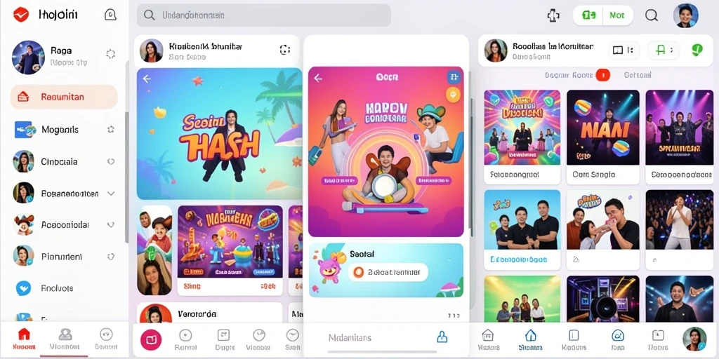 Tampilan menu utama GG999 yang intuitif dan mudah digunakan.