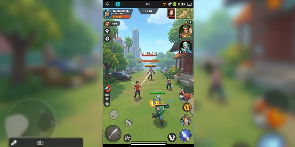 Tampilan grafis OLLO4D yang menawan dan penuh warna.