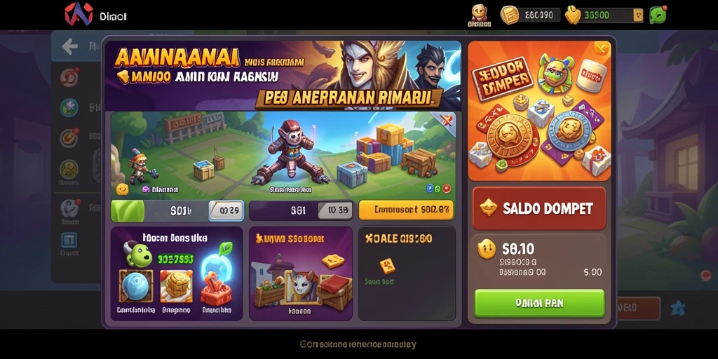 Tampilan antarmuka yang sederhana dan menarik.