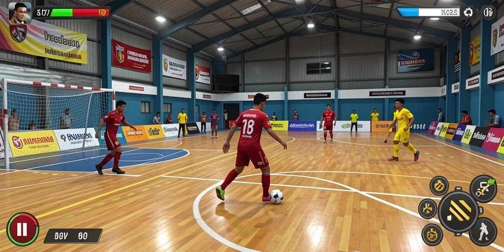 Gambar tampilan awal game yang menarik.