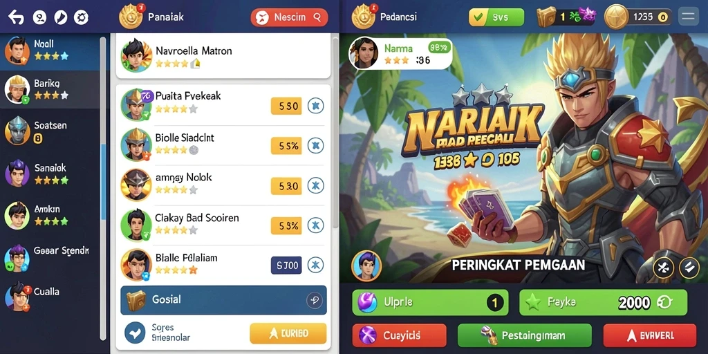 Tampilan antarmuka yang modern dan ramah pengguna.